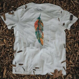 Camiseta Unisex Algodón Orgánico Pluma