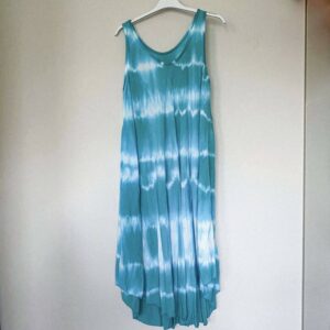 Vestido Tie Dye Turquesa