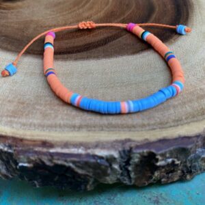Pulsera Colorines Naranja y Azul